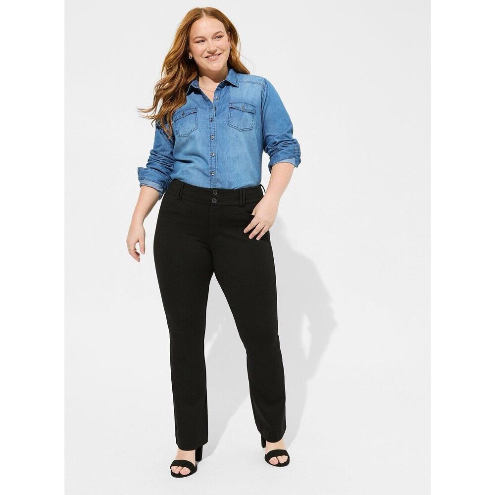 Torrid Black Boot Cut Pants